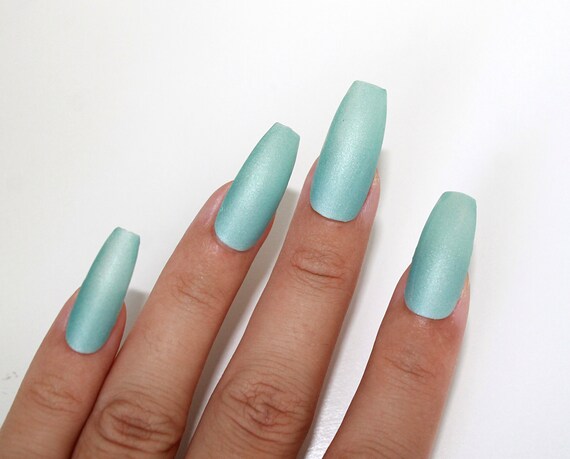 turquoise nail polish