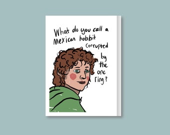 Il Signore degli Anelli ha ispirato la carta "SMIGUEL" Frodo e Gollum