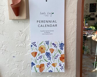 Perennial Birthday/Anniversary Botanical Perpetual Calendar