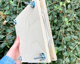 Handmade Flower Press | Plant Preservation Press | Pressed Flowers and Leaves