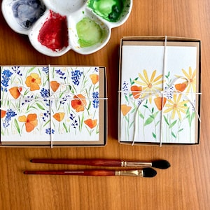 Choose Your Own Watercolor Cards Set |Custom Variety Card Set | Watercolor Greeting Card Pack | Boxed Card Set | New Designs Just Added