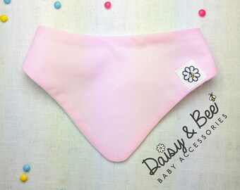Dribble bib for baby - Pale Pink