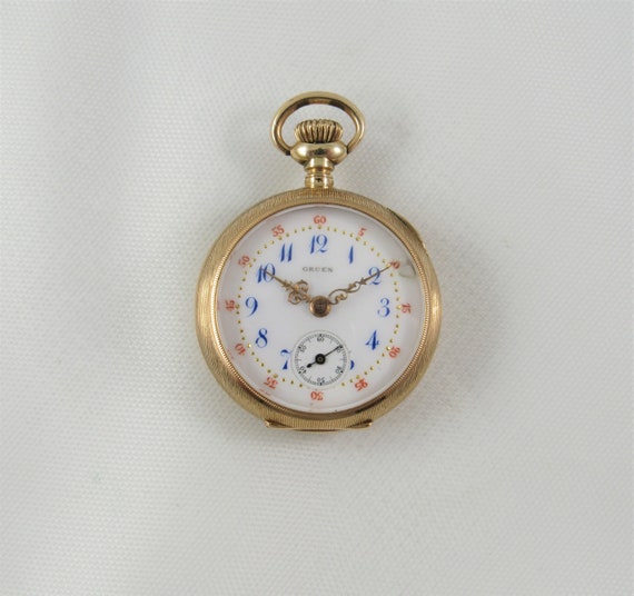 Ladies pocket watch necklace sale