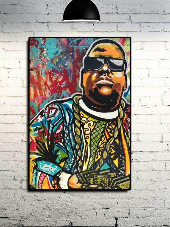 Biggie Smalls Canvas Print