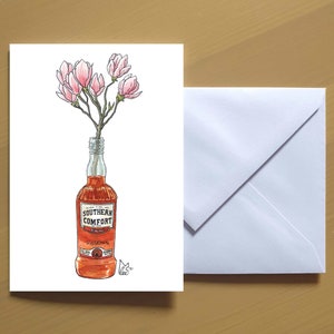 Louisiana Magnolia #118 - Kunst Grußkarte