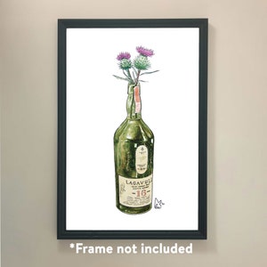 Thistles in Lagavulin #033 - Art Print