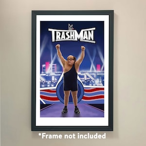 Trashman - Its Always Sunny in Wrestlemania giclée art print - Its Always Sunny in Philadelphia - IASIP #2010