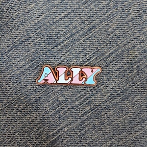 Ally - Transgender Enamel Pin
