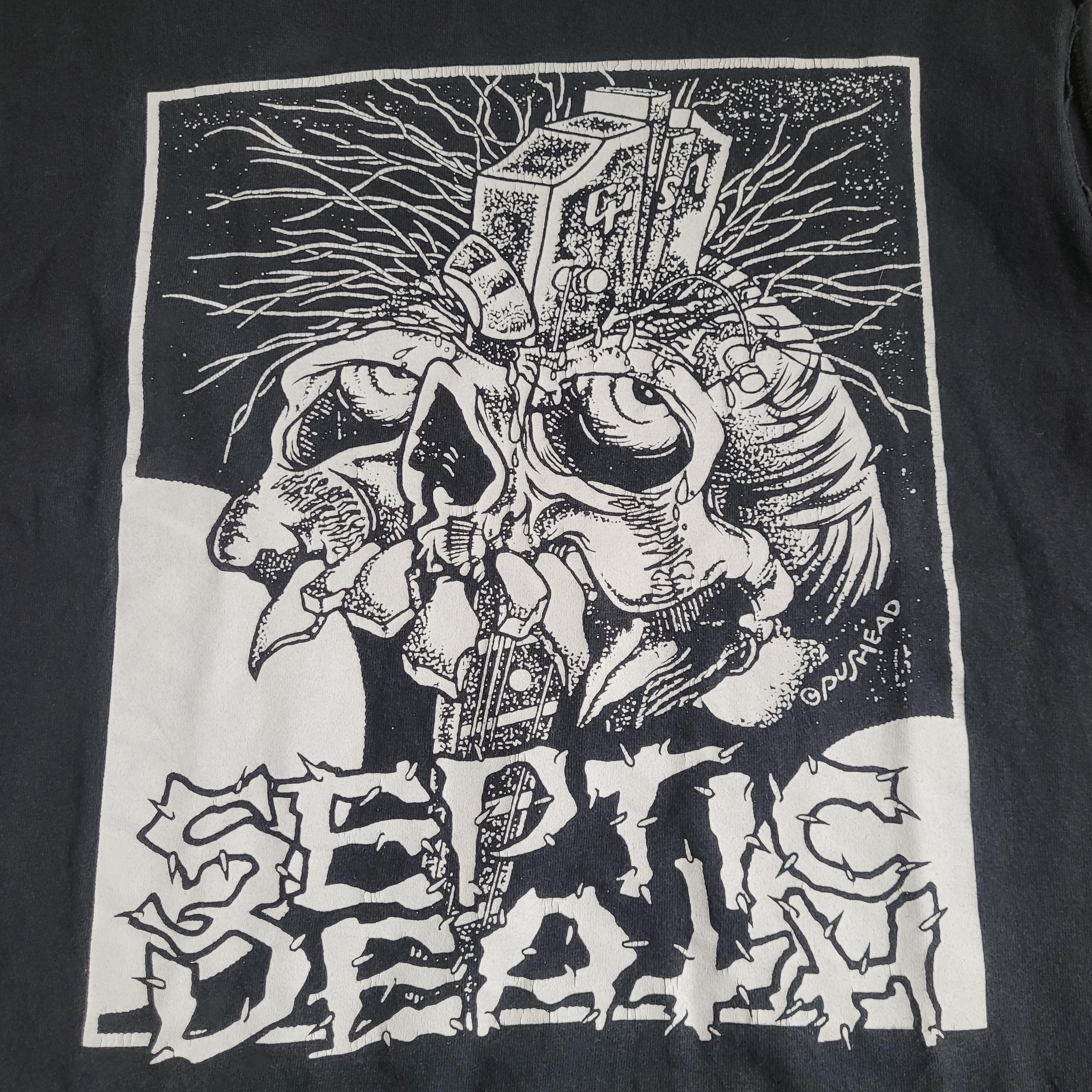 Septic Death Pushead - Etsy