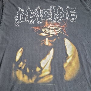 Vintage 2004 DEICIDE Scars of the Crucifix SHIRT Size Large