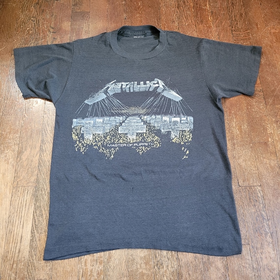 Vintage 1986 METALLICA Master of PUPPETS SHIRT Size Medium - Etsy 