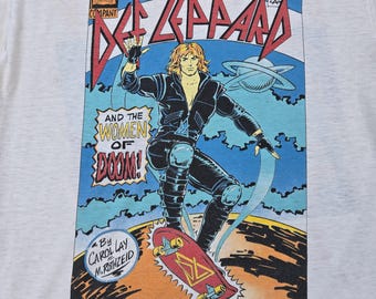 1987年 DEF LEPPARD ヴィンテージ オリジナル レア！1980年代