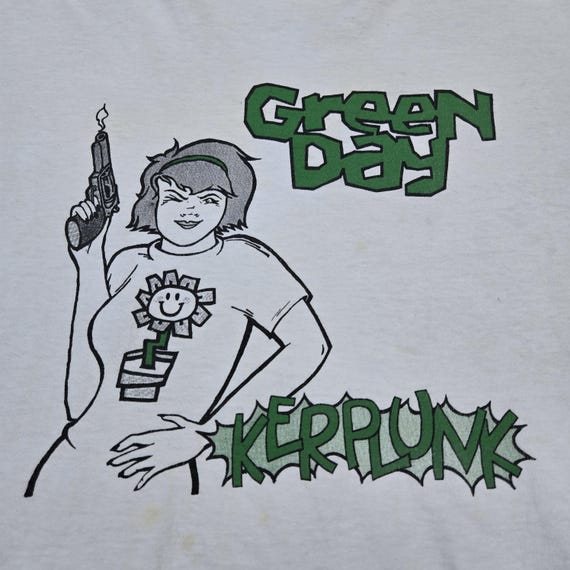 Authentic Vintage 1992 GREEN DAY Kerplunk SHIRT Size Extra Large