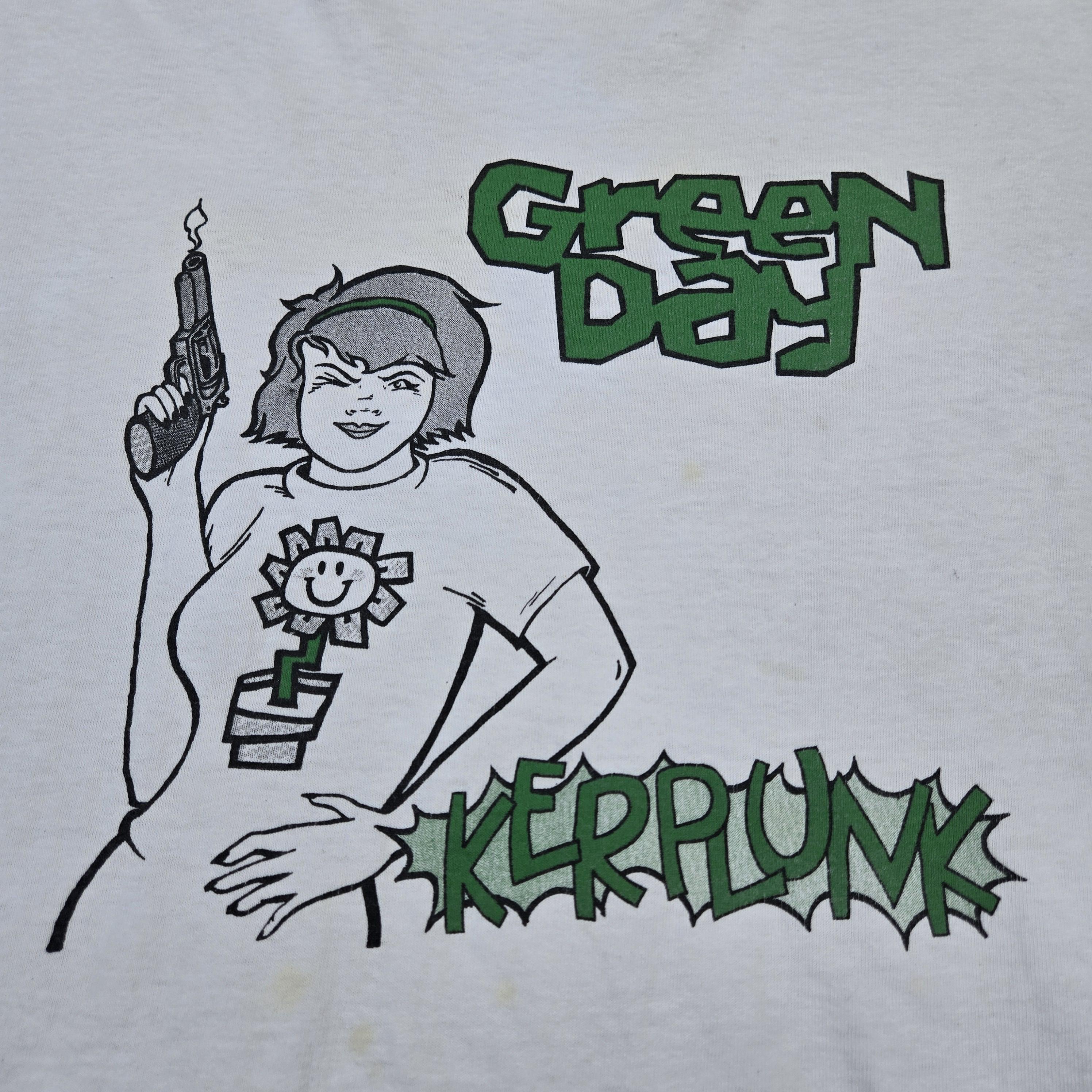 Authentic Vintage 1992 GREEN DAY Kerplunk SHIRT Size Extra Large