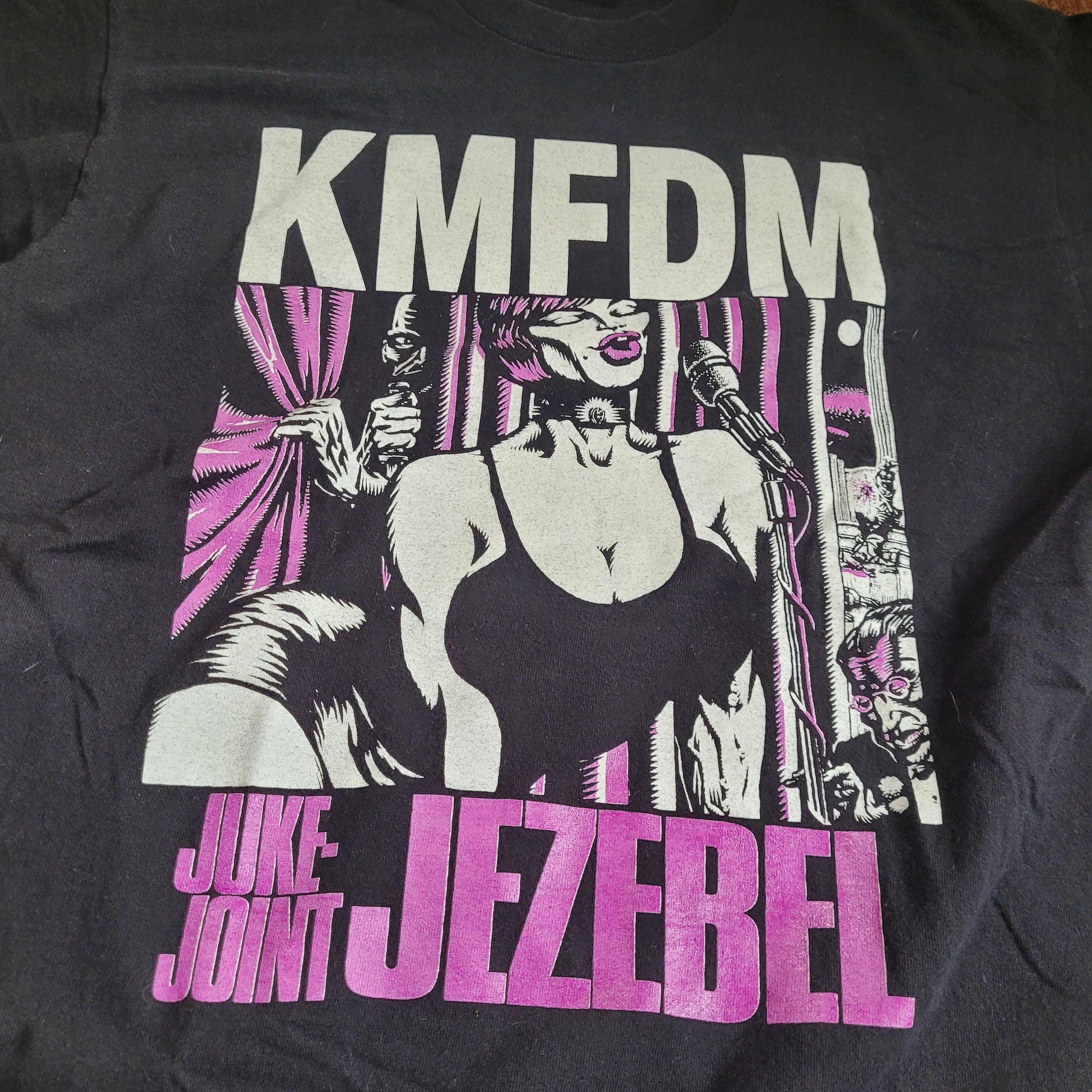 VINTAGE 90s KMFDM Juke Joint Jezebel SHIRT Size Large - Etsy