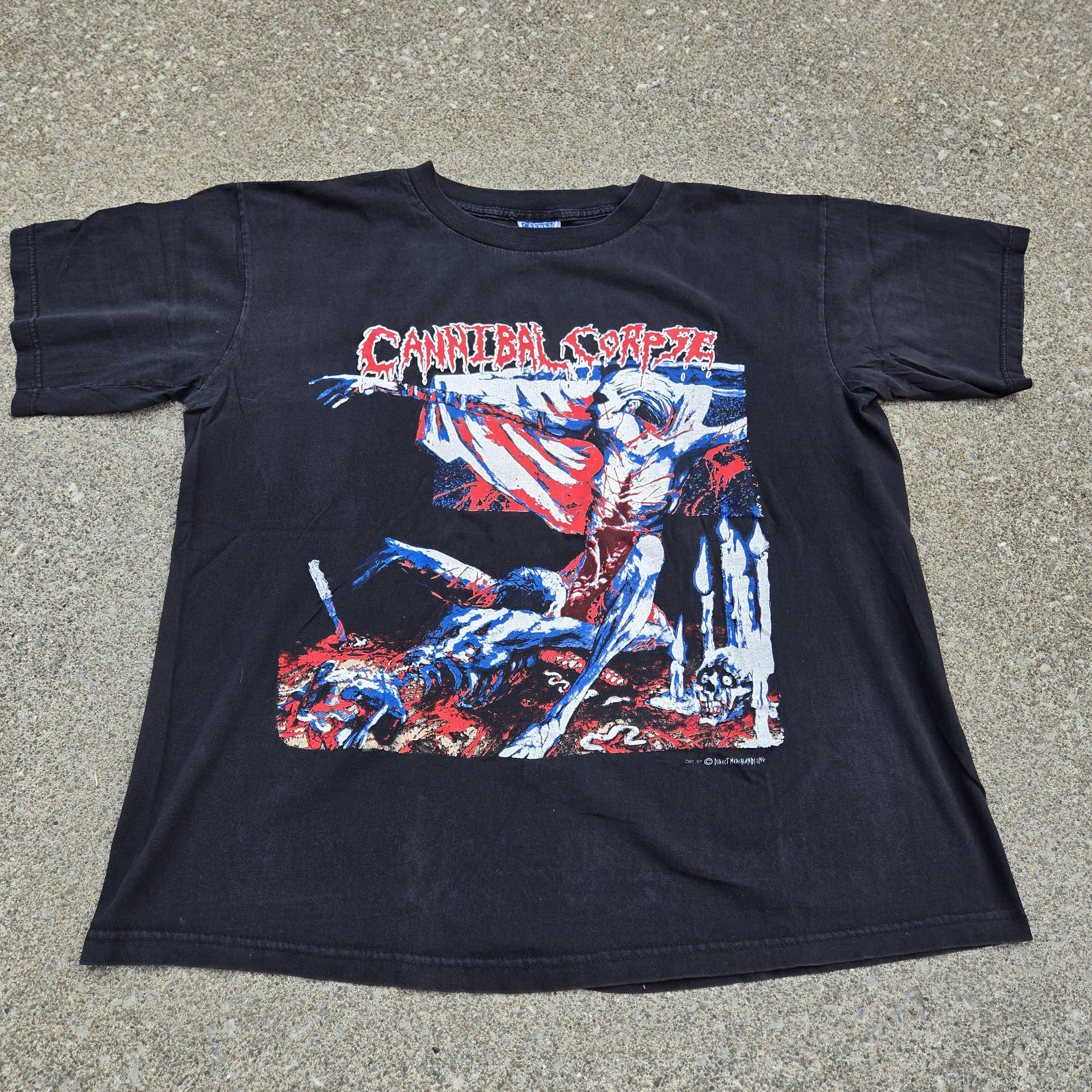 AUTHENTIC Vintage 1993 CANNIBAL CORPSE Tomb of the Mutilated Shirt