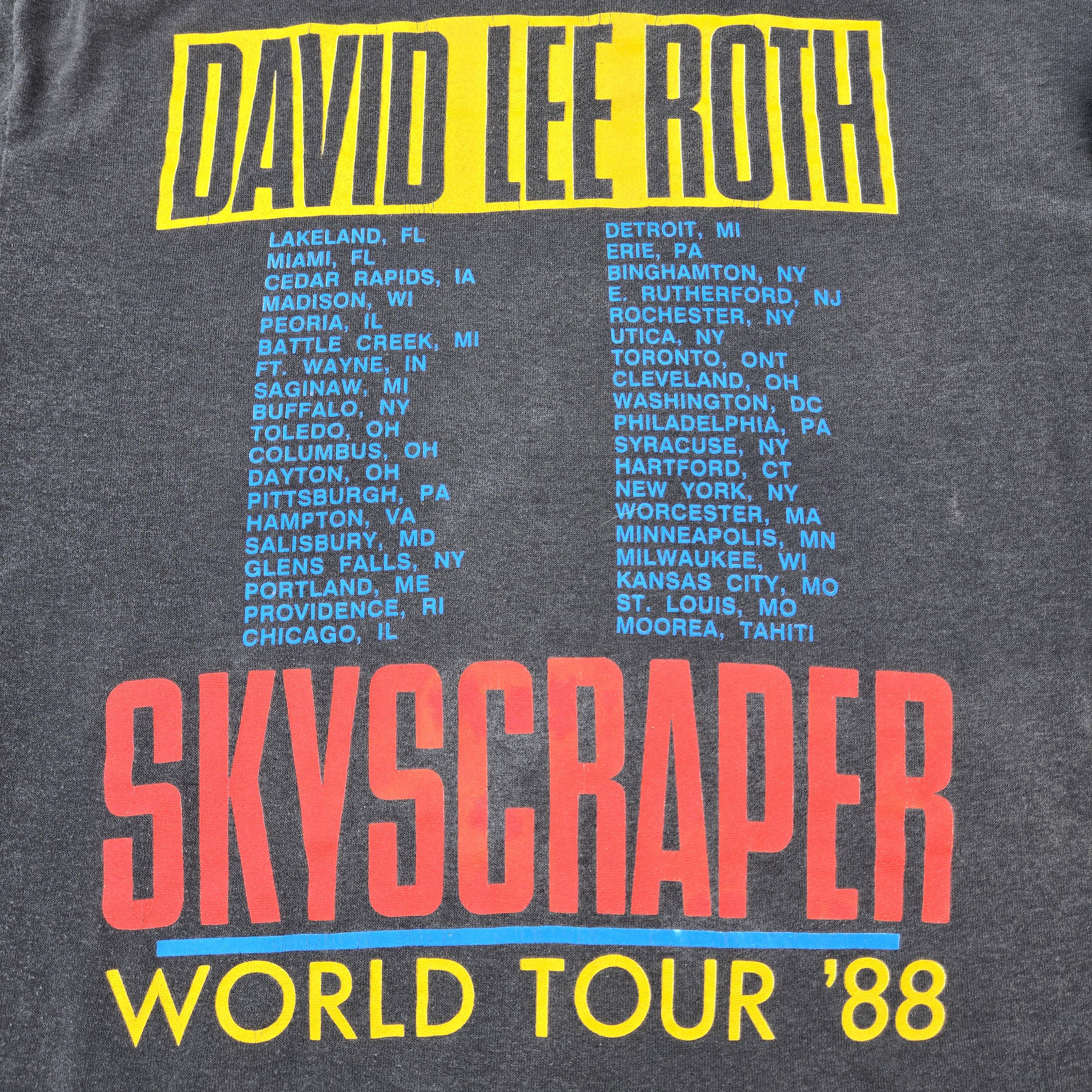 ヴィンテージ 1988年 デヴィッド・リー・ロス スカイスクレイパー 