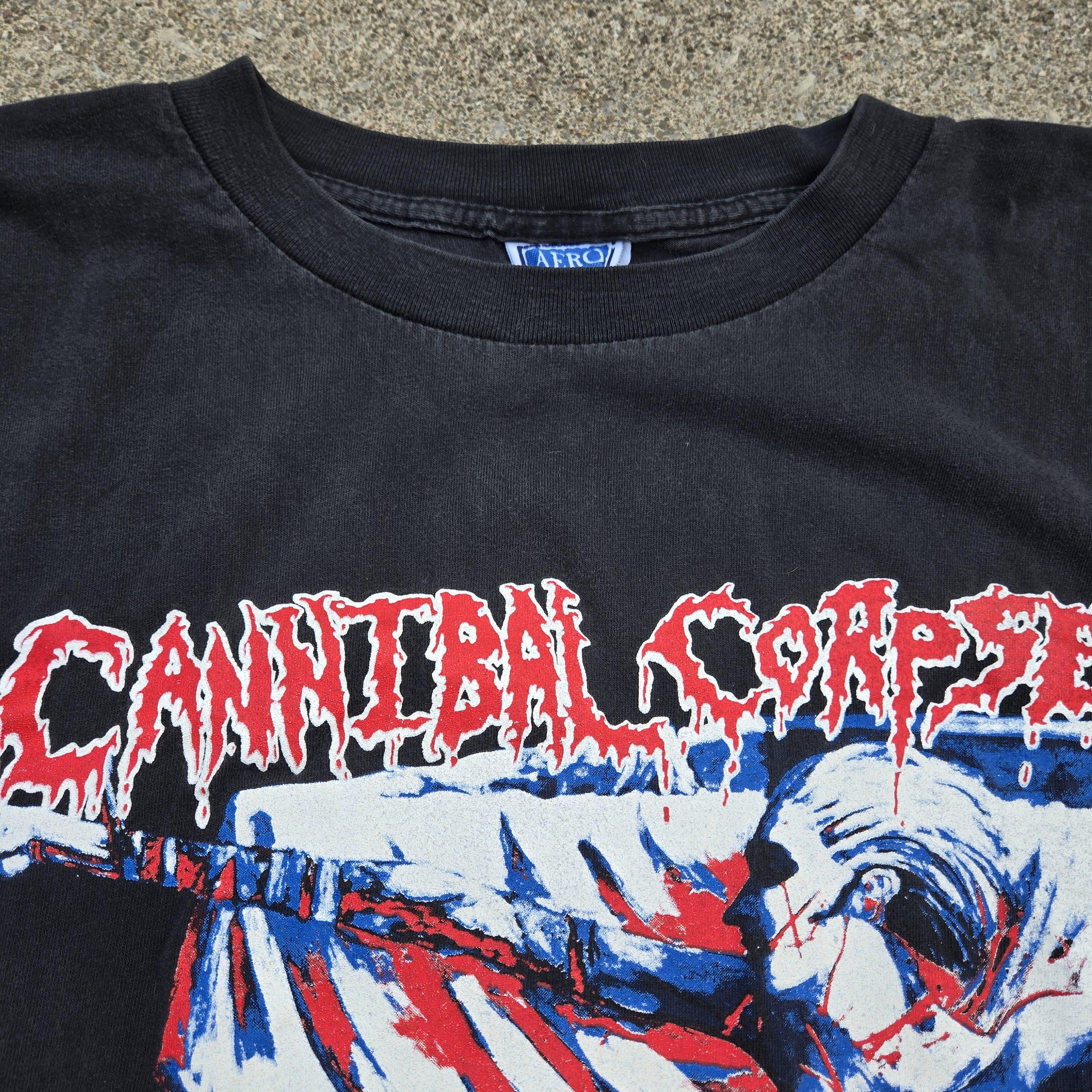 AUTHENTIC Vintage 1993 CANNIBAL CORPSE Tomb of the Mutilated Shirt