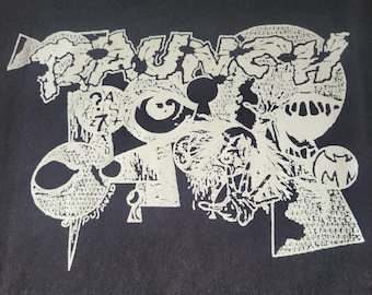 Pushead Vintage the Wave T-shirt - Etsy