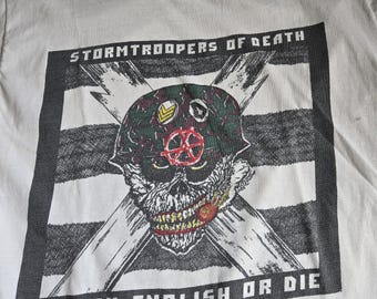 S.O.D. Stormtroopers of Death Vintage Xl Long Sleeved Shirt - Etsy