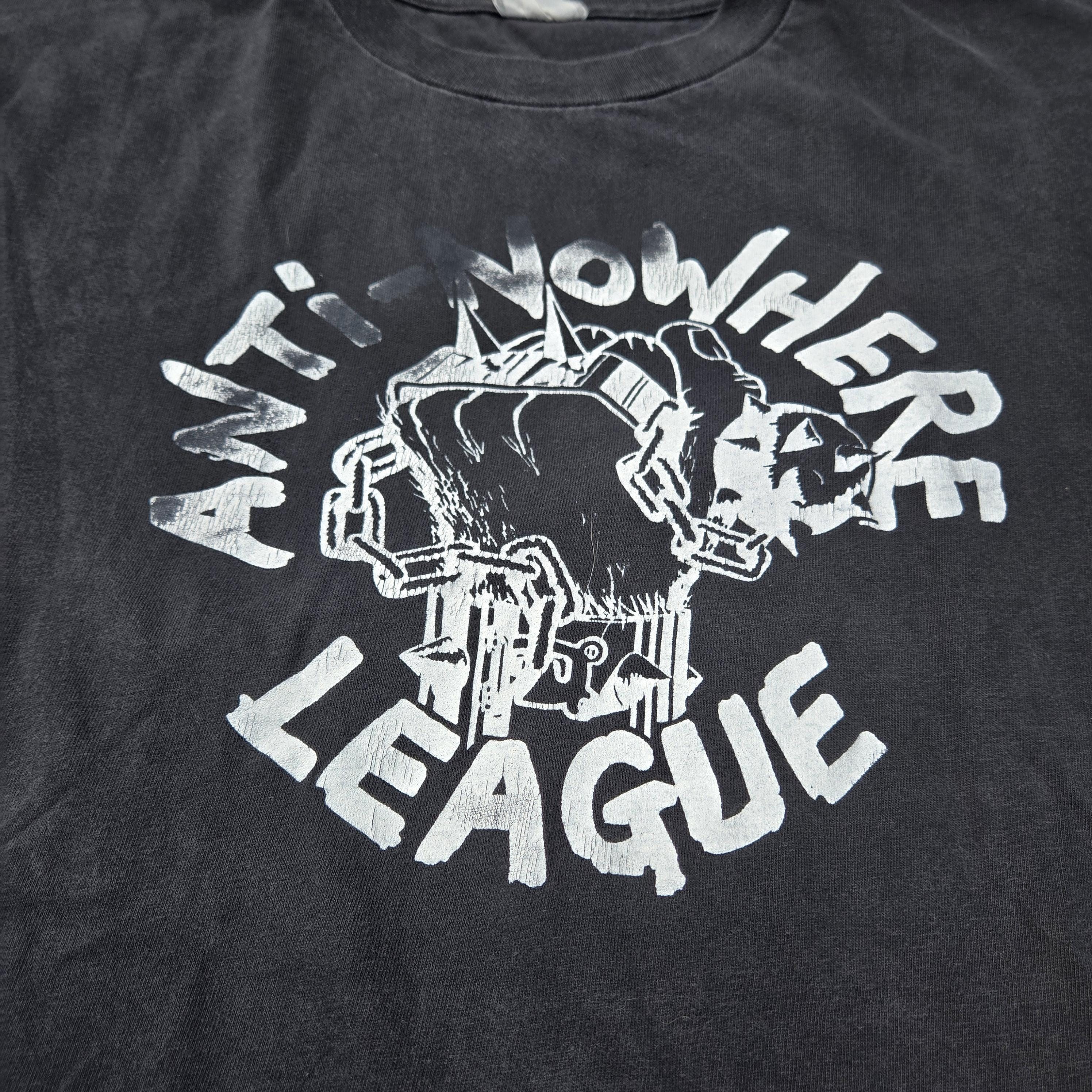 ANTI-NOWHERE LEAGUE Tシャツ サイズS GASTUNK & ANTi-NOWHERE LEAGUE／BAND T-SHIRT／M | RIVER OLD