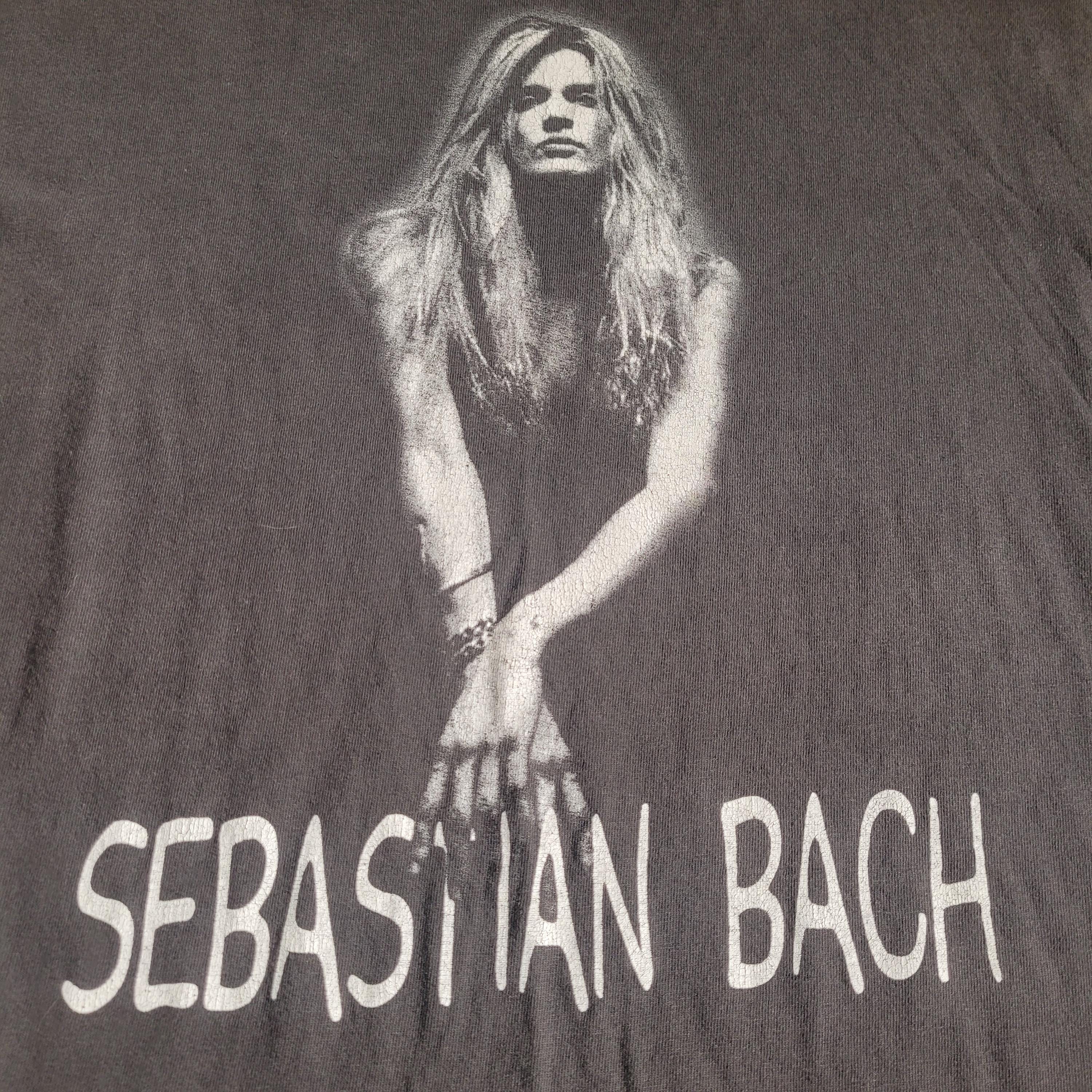 Vintage 1997 Sebastian Bach SKID ROW Tour SHIRT Size Large