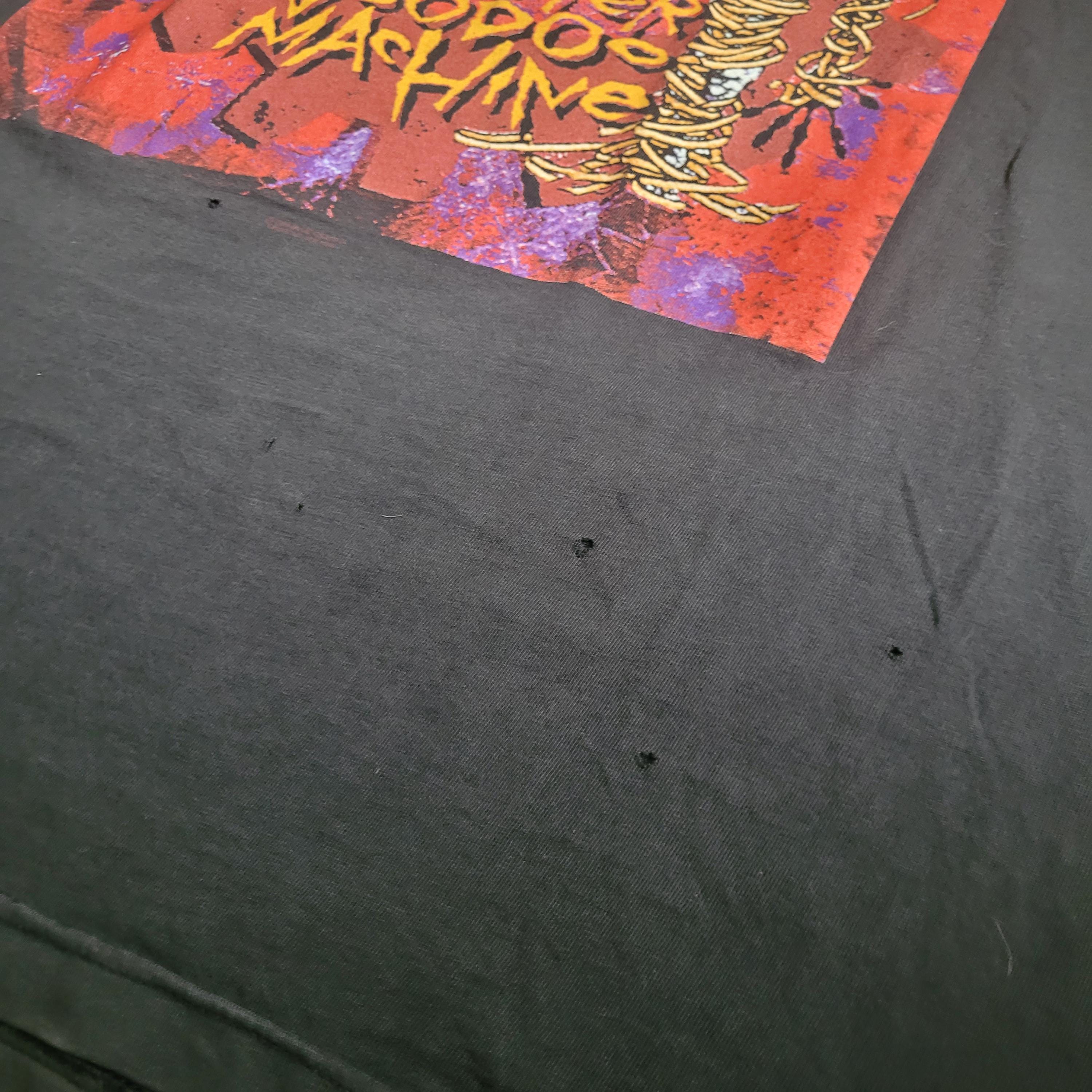 Vintage Sleeveless MONSTER VOODOO MACHINE Pushead Art Shirt Size 