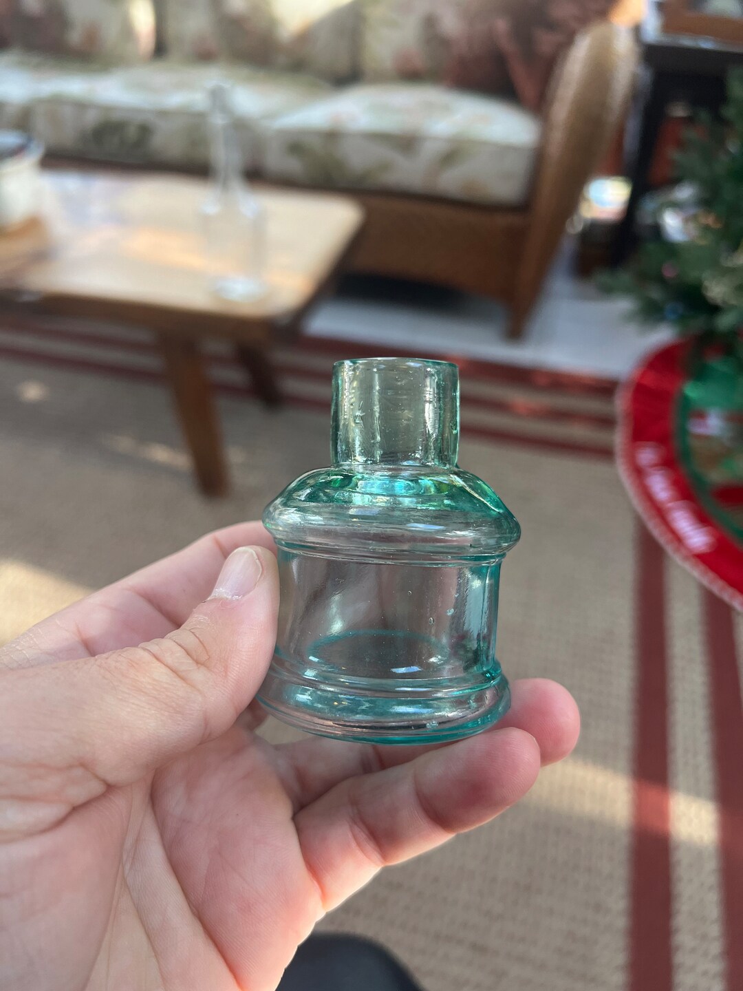 1890's Antique Barrel Shaped Bixby Embossed Ink Bottle or Etsy