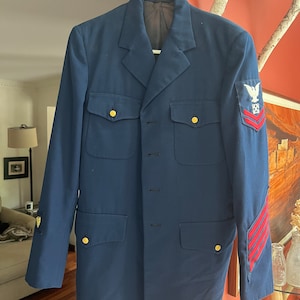 Vintage Coast Guard Jacket - Etsy Vintage Coast Guard Jacket - Etsy