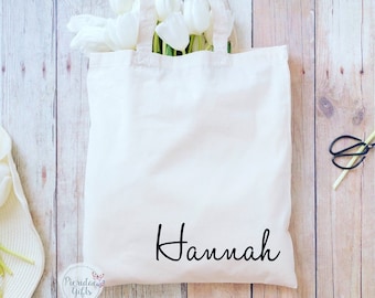 Personalised Tote Bag /Birthday Gift Bag / Shopping Bag / Hen Bag / Wedding Gift Bag / Wedding Favour / Bridesmaid Bag