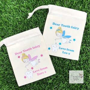Personalised Tooth Fairy Pouch