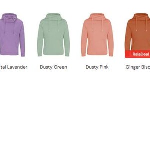 Heavyweight Hoodie with Thumb Holes (choice of colours available) image 2