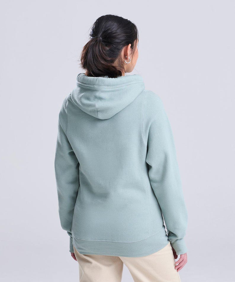 Heavyweight Hoodie with Thumb Holes (choice of colours available) image 12