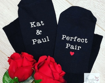 Perfect Pair Personalised Valentine's Day Socks