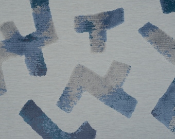 Zola - Cut Velvet Upholstery Fabric By The Yard - Top Fabric