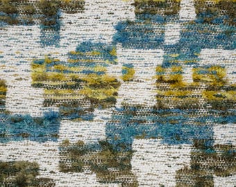 PICO -  Textural Multicolor Jacquard Upholstery Fabric by The Yard, Top Fabric