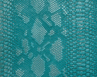 Amazon Embossed Snake Print Vinyl Upholstery Fabric
