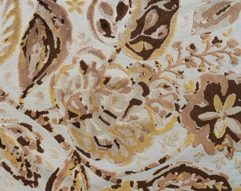 Lyanna - Floral Pattern Cut Velvet Home Decor Upholstery Fabric by the Yard - 6 Colors - Top Fabric