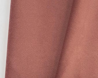 Plain Velvet - MILA - Mini Mohair Soft Plain Velvet Upholstery Fabric by The Yard, Solid Premium Velvet Fabric, Top Fabric