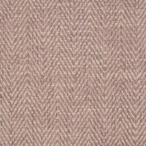 May include: A woven textile fabric featuring a repeating herringbone pattern in shades of dusty rose pink and off-white. The material displays a textured, interlaced weave construction with a consistent zigzag design across the entire surface.