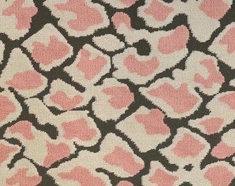 Swagger - Leopard Print Cut Velvet Home Decor Upholstery Fabric by the Yard - Top Fabric