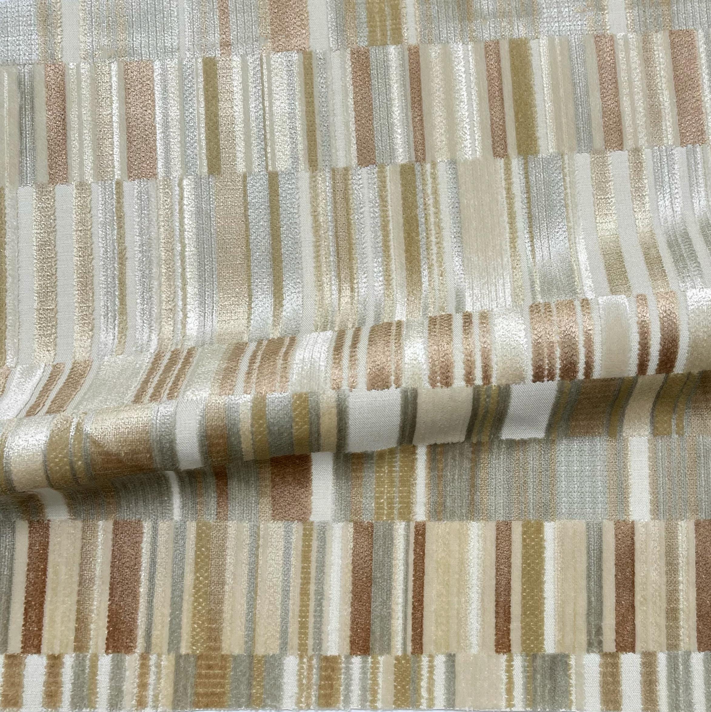 【☺︎商品】MADEIRA SOFA Fabric Madeira - Geometric Cut Velvet Upholstery Fabric, Top Fabric - Etsy
