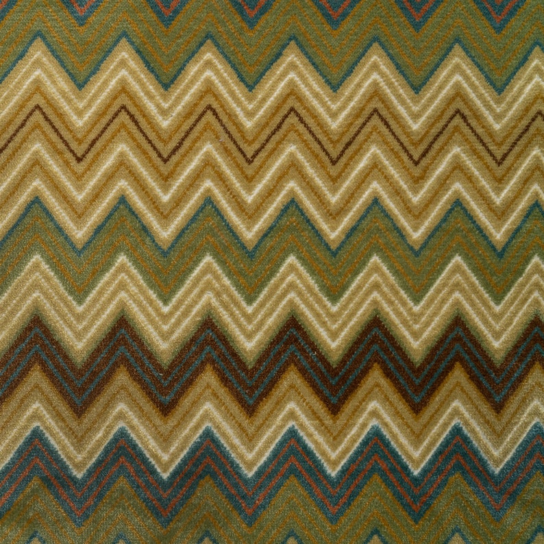 Juno - Chevron Pattern Cut Velvet Upholstery Home Decor & Drapery ...