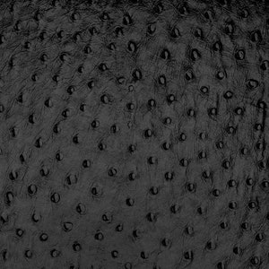 Ostrich - Vegan Faux Ostrich Print Vinyl Upholstery Fabric By The Yard - Top Fabric