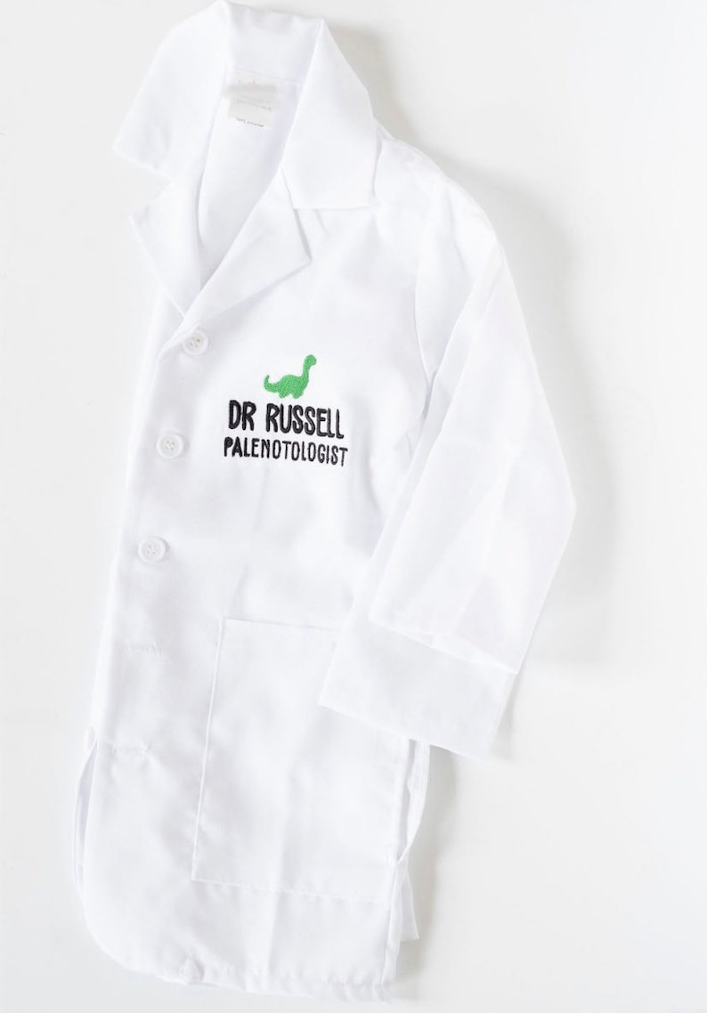 Embroidered Personalized Kids Lab Coat Kids Doctors Coat Etsy