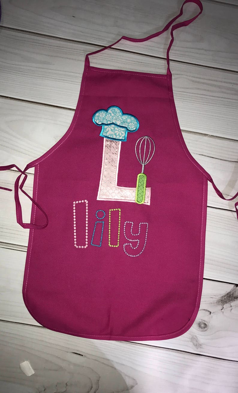 Chef Apron for Kids Great Gift for Kids Personalized Kids Etsy