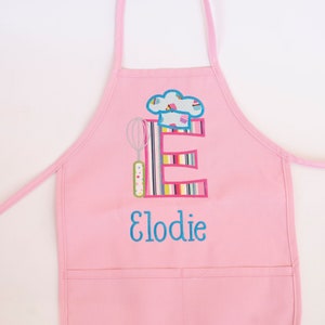 Personalized Apron for Kids, Personalized Easter for Kids Apron, Embroidered Kids Apron, Baking Apron for kids, Easter Gift for Kids!
