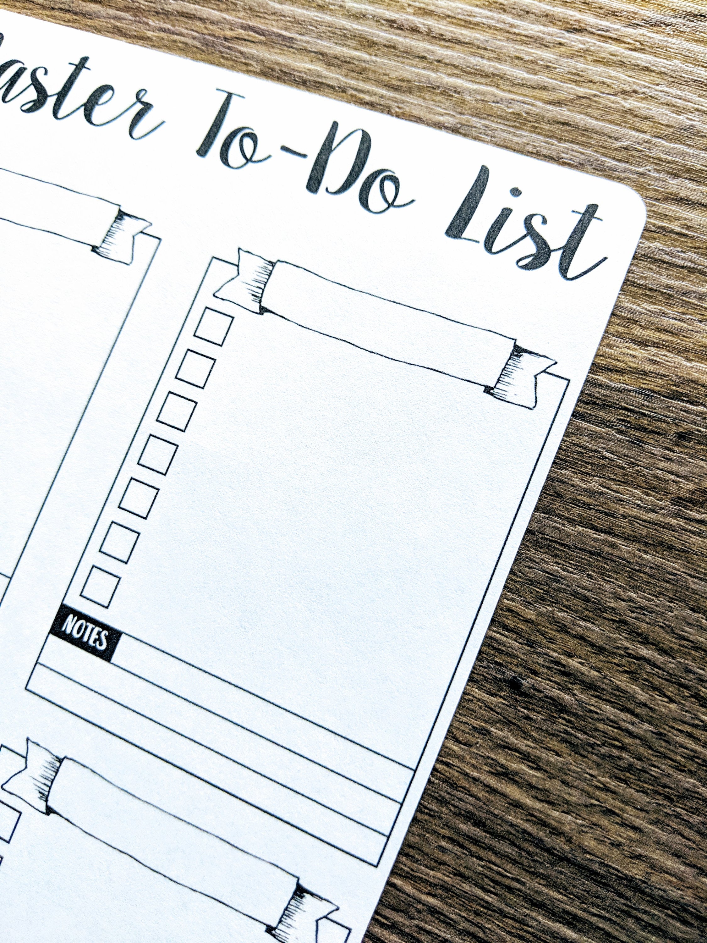 Digital Download MASTER TO-DO List A5 Bullet Journal | Etsy