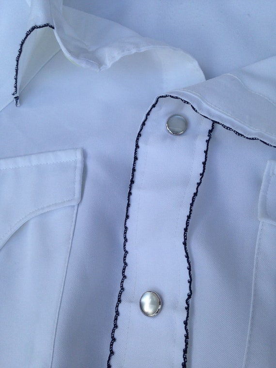 H Bar C california ranchwear poly white ghost whit