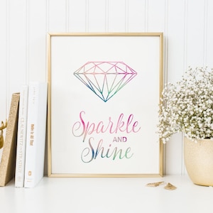 Shine Bright Like A Diamond | Art Board Print